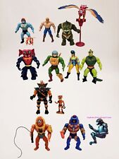 Vintage MOTU 💥Masters Of The Universe, 💥Thundercats Figure Lot Of 12 🐒 picture
