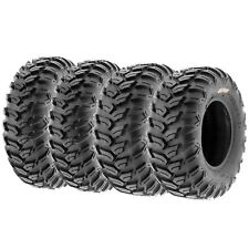 Set of 4, 26x9R12 & 26x11R12 Replacement ATV UTV SxS 6 Ply Tires A043 by SunF picture