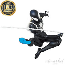 MAFEX No.147 Spider-Man Black Costume Comic Ver. Medicom Toy Action Figure picture