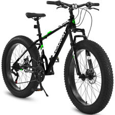 S26109 Elecony 26 Inch Fat Tire Bike Adult/Youth Full Shimano 21 Speed Mountain  picture
