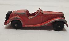 Vintage Hubley Kiddie Die-cast  Red MG Roadster ~ 5 3/4