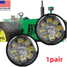 Pair Par36 24W LED Tractor Light Hi/Lo For John Deere CaseIH New Hollan RE10962 picture
