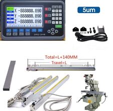 2/3 Axis DRO Display Kit  Linear Scale Digital Readout For Bridgeport Mill Lathe picture