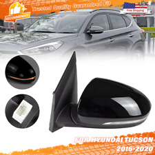 Left Driver Side Mirror Power Heated Turn Signal For 2016-2018 Hyundai Tucson  picture