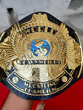 World Heavyweight Wrestling Champion Winged Eagle Belt 24k & 4mm Zinc picture