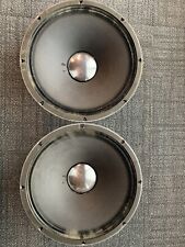 Vintage Pairs Of JBL D130F 15’ Woofer Speakers picture