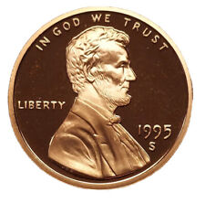 1995-S Deep Cameo Proof Lincoln Memorial Cent Best Value On eBay Free S&H W/Trac picture