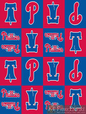 MLB Philadelphia Phillies Licensed Fleece Fabric / 58 Wide / SOLD BY THE YARDS picture