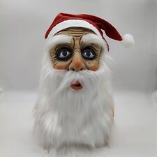 Christmas Latex Santa Claus Mask Masquerade Halloween party Cosplay Costume Prop picture