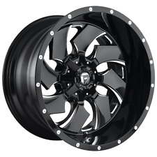 18x9 Fuel D574 Cleaver Gloss Black & Milled Wheel 6x135/6x5.5 (20mm) picture