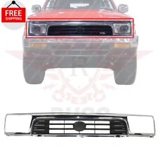New Front Grille Chrome Shell with Primed Insert Fits 1992-1995 Toyota 4Runner picture