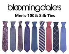 $59 Bloomingdales Men's 100% Silk Ties, Choose Pattern, Buy Multiple To Save Big picture