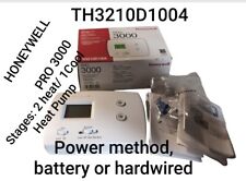 PRO3000 Honeywell Thermostat TH3110D1008 Hardwired or Battery 2 Stage Hot & Cold picture
