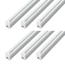 6 PACK 4FT 20W LED T5 Integrated Single Fixture 6500K(Super Bright White) Clear picture