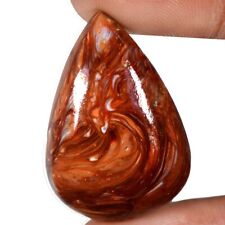 43.85 Cts 100% Natural Mexican Wood Opal Cabochon 25 x 35 mm RARE Gemstone FO27 picture