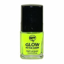 QT Glow in the Dark Nail Lacquer Yellow, Green colors 15mL / 0.5 oz Made in USA picture