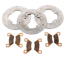 2012-2014 Arctic Cat 550 Front and Rear Brake Rotors and Severe Duty Brake Pads picture