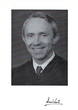 Supreme Court Justice David Souter Signed 6 x 9 Black & white Photo picture