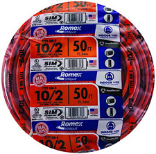 Southwire 28829022 50' 10/2 with ground Romex brand SIMpull residential indoor picture