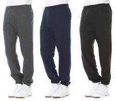 Yacht & Smith 3 Pack Mens Comfy Lounge Jogger Bulk Sweatpants, Black Navy Gray picture