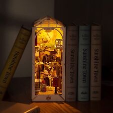 Rolife DIY Book Nook Stories TGB02 Sunshine Town Wooden Miniature Doll House picture