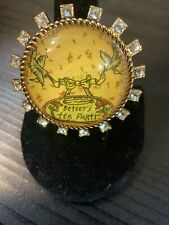 Betsey Johnson Tea Party Ring Extremely Rare- 15 picture