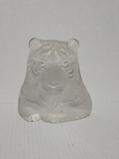 Viking Glass Frosted  Tiger 5 3/4