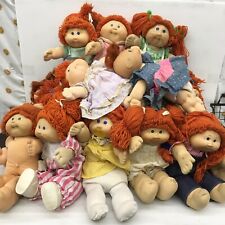 VTG & Modern 12 CPK Cabbage Patch Red Head Redheaded Ginger Yarn Plush Dolls picture