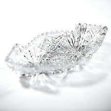 Vintage ABPG American Brilliant Period crystal glass serving Bowl picture