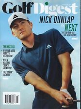 Golf Digest Magazine  March / April 2024  Nick Dunlap picture