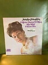 ARETHA FRANKLIN I Never Loved a Man the Way I Love You LP vinyl Mono sticker VG+ picture