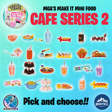 MGA Miniverse Make It Mini Food CAFE SERIES 2 Craft Kits - Pick and choose picture