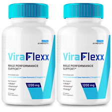 (2 Pack) ViraFlexx Capsules Vira Flexx Men Dietary Support Pills (120 Capsules) picture