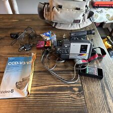 Vintage Sony Handycam/CCD-V3 Video 8 Camera Recorder w/ Accessories picture