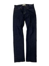 Madewell Selvedge Denim Slim Jeans Mens 30 X 32 Dark Blue Fair Trade Red Line picture