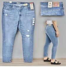 Levi's 711 Women's Plus-Size Skinny Jeans, Lapis Joy Light Wash Size US 20W NWT picture