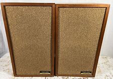 Set Of 2 Realistic Minimums-2 2 Way Compact Speakers Radio Shack #40-1968A VTG picture