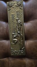 Street Dancers Metal Wall Decor,  Brass Plaque Made In England, Street Dancers picture
