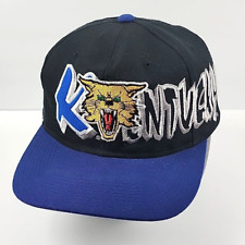 RARE Kentucky Wildcats Vintage Cap Boy Graffiti Shadow Snapback Hat picture