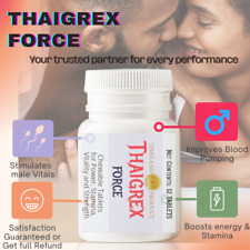 Thaigrex Force 12caps SUPPLEMENT Love ENHANCEMENT STAMINA ENHANCER picture