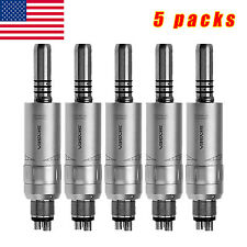 USA 5pcs Dental Low Speed Handpiece Air Motor 4 Hole Handpiece fit kavo picture