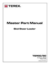 50 60 Skid Steer Loader Service Part Manual Terex TSR50 TSR60 0-56 picture