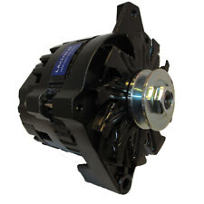 BLACK HIGH OUTPUT 200 AMP ALTERNATOR For CHEVY GMC GM 1 ONE WIRE GENERATOR 65-85 picture