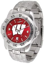 Sun Time Men's Licensed NCAA Team Sport Steel Anochrome Watch (Pick Your Team) picture