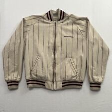 Mac Murray of California Jacket Mens Size XL Beige Northrop Pinstripe Vintage picture
