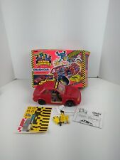 Vintage 1991 Incredible Crash Dummies Tyco Red Crash Car vehicle In Box picture