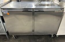 BEVERAGE AIR UCR48A 48” UNDERCOUNTER REFRIGERATOR COOLER WORKTOP 115V STAINLES picture