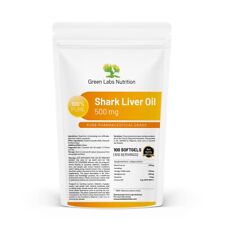 Shark Liver Oil 500mg Softgels Squalene and 20% Alkylglycerols Immune support picture