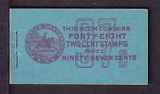 1939 John Adams 2c BK94 booklet (8 X 806b panes 3 mm gutters) post office fresh picture