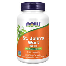 NOW FOODS St. John's Wort 300 mg - 250 Veg Capsules picture